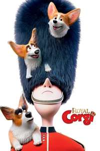 The Queen's Corgi - Poster