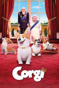 The Queen's Corgi - Poster