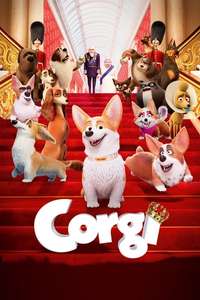 The Queen's Corgi - Poster