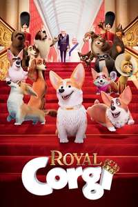 The Queen's Corgi - Poster