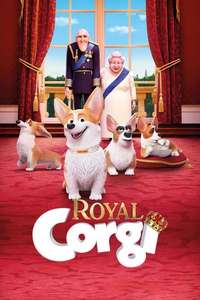 The Queen's Corgi - Poster