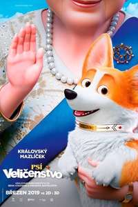 The Queen's Corgi - Poster