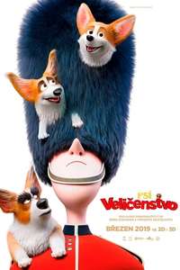 The Queen's Corgi - Poster