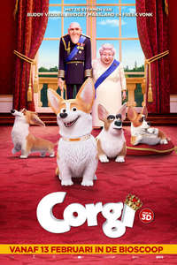 The Queen's Corgi - Poster