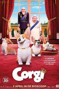 The Queen's Corgi - Poster