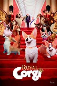 The Queen's Corgi - Poster