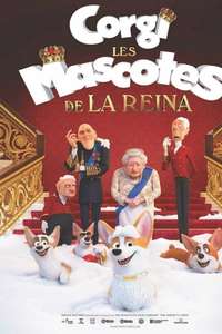 The Queen's Corgi - Poster