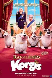 The Queen's Corgi - Poster