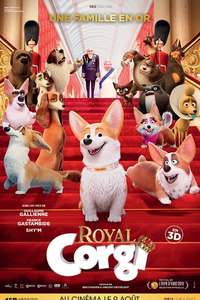 The Queen's Corgi - Poster