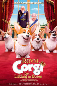 The Queen's Corgi - Poster