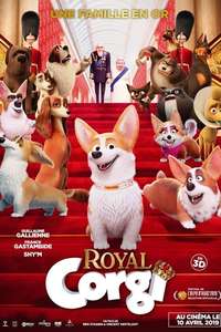 The Queen's Corgi - Poster