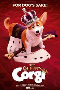 The Queen's Corgi - Poster