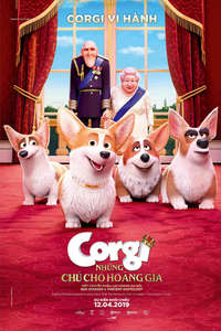 The Queen's Corgi - Poster