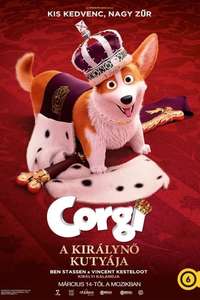 The Queen's Corgi - Poster