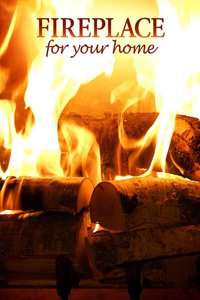 4K Fireplace - Poster