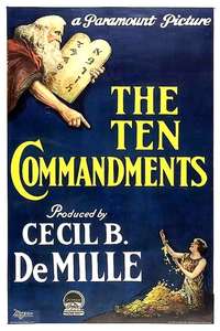 The Ten Commandments - Poster