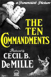 The Ten Commandments - Poster
