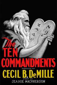 The Ten Commandments - Poster