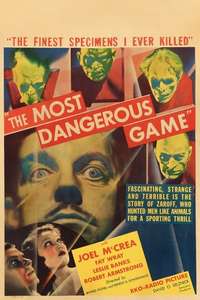 The Most Dangerous Game - Poster