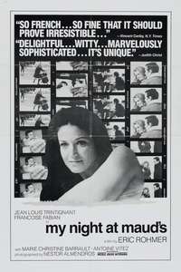 My Night at Maud's - Poster