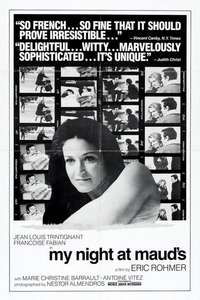 My Night at Maud's - Poster