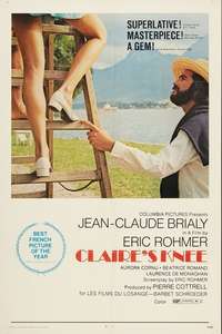 Claire's Knee - Poster