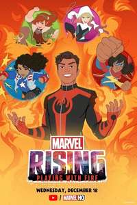 Marvel Rising: Playing with Fire - Posters