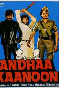 Andhaa Kaanoon - Poster