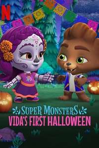 Super Monsters: Vida's First Halloween - Poster