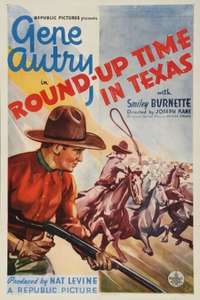 Round-Up Time in Texas - Posters