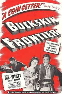 Buckskin Frontier - Poster