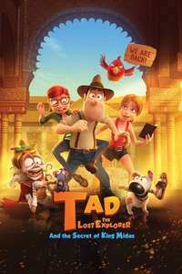 Tad the Lost Explorer and the Secret of King Midas - Poster