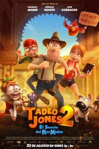 Tad the Lost Explorer and the Secret of King Midas - Poster