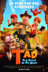 Tad the Lost Explorer and the Secret of King Midas - Poster