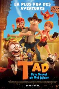 Tad the Lost Explorer and the Secret of King Midas - Poster