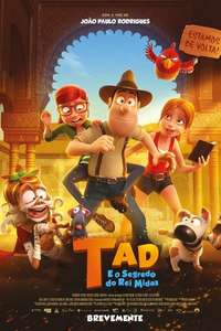 Tad the Lost Explorer and the Secret of King Midas - Poster