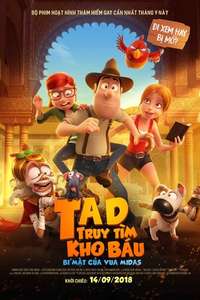 Tad the Lost Explorer and the Secret of King Midas - Poster