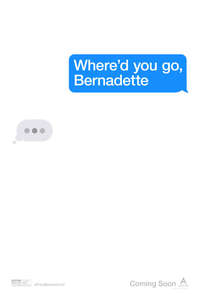 Where'd You Go  Bernadette - Poster