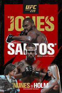 UFC 239: Jones vs. Marreta - Poster