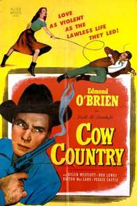 Cow Country - Poster