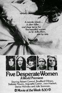 Five Desperate Women - Poster