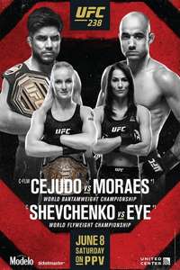 UFC 238: Cejudo vs. Moraes - Poster