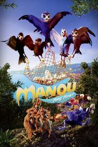 Manou the Swift - Poster