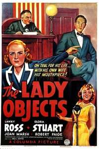 The Lady Objects - Poster