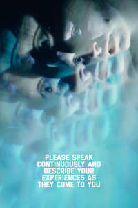 Please Speak Continuously and Describe Your Experiences as They Come to You - Posters