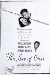 This Love of Ours - Posters