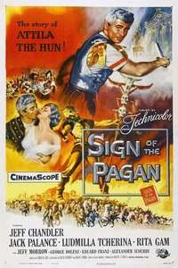 Sign of the Pagan - Poster
