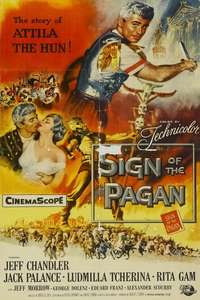Sign of the Pagan - Poster