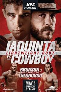 UFC on ESPN+ 8: Iaquinta vs. Cowboy - Poster