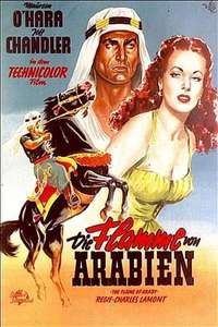 Flame of Araby - Posters
